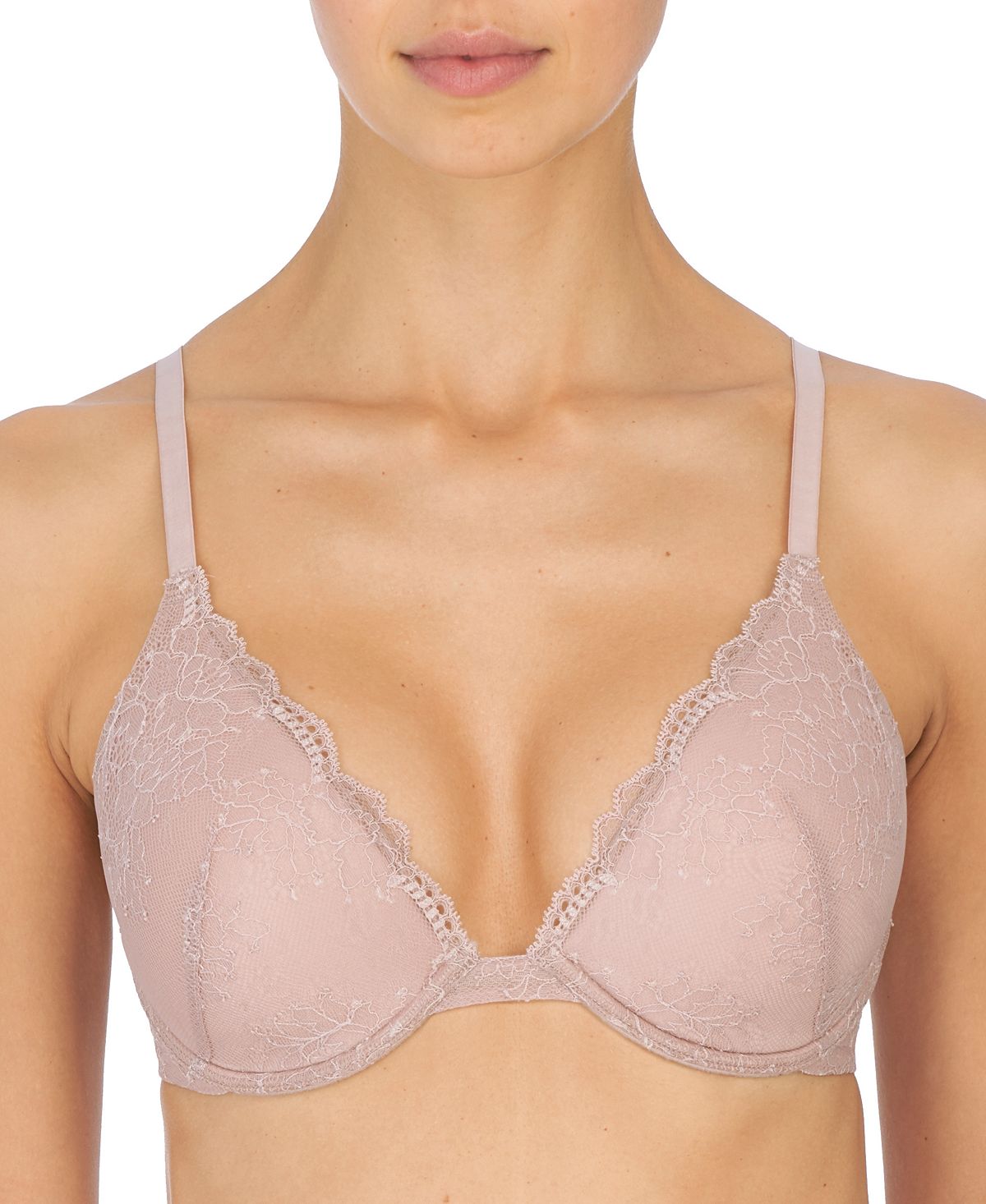 Natori Wo Vivid Full Fit Contour Underwire Bra 731209 Rose Beige (Nude 4)