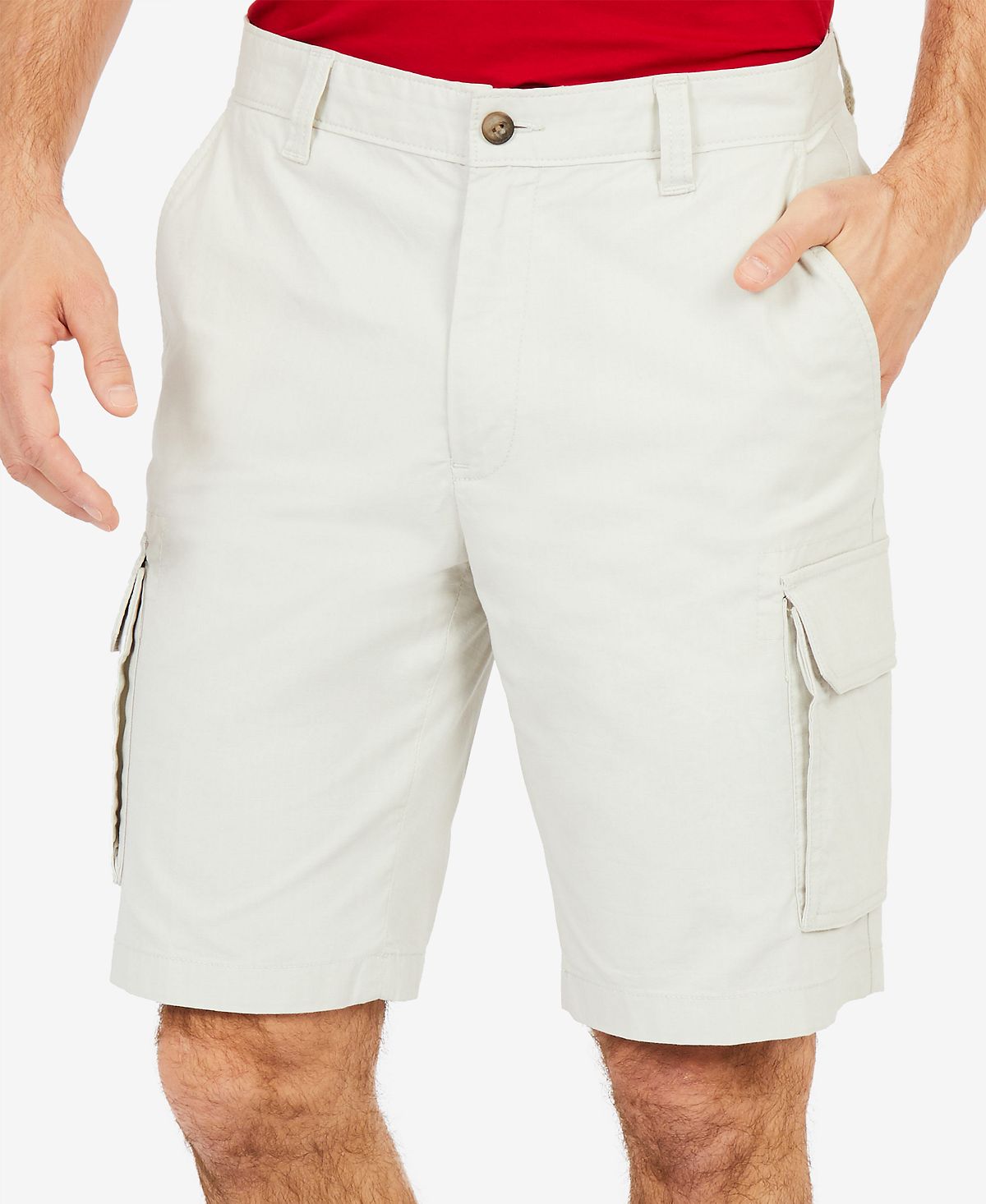 Nautica 10" Stretch Ripstop Cargo Short Nautica Stone
