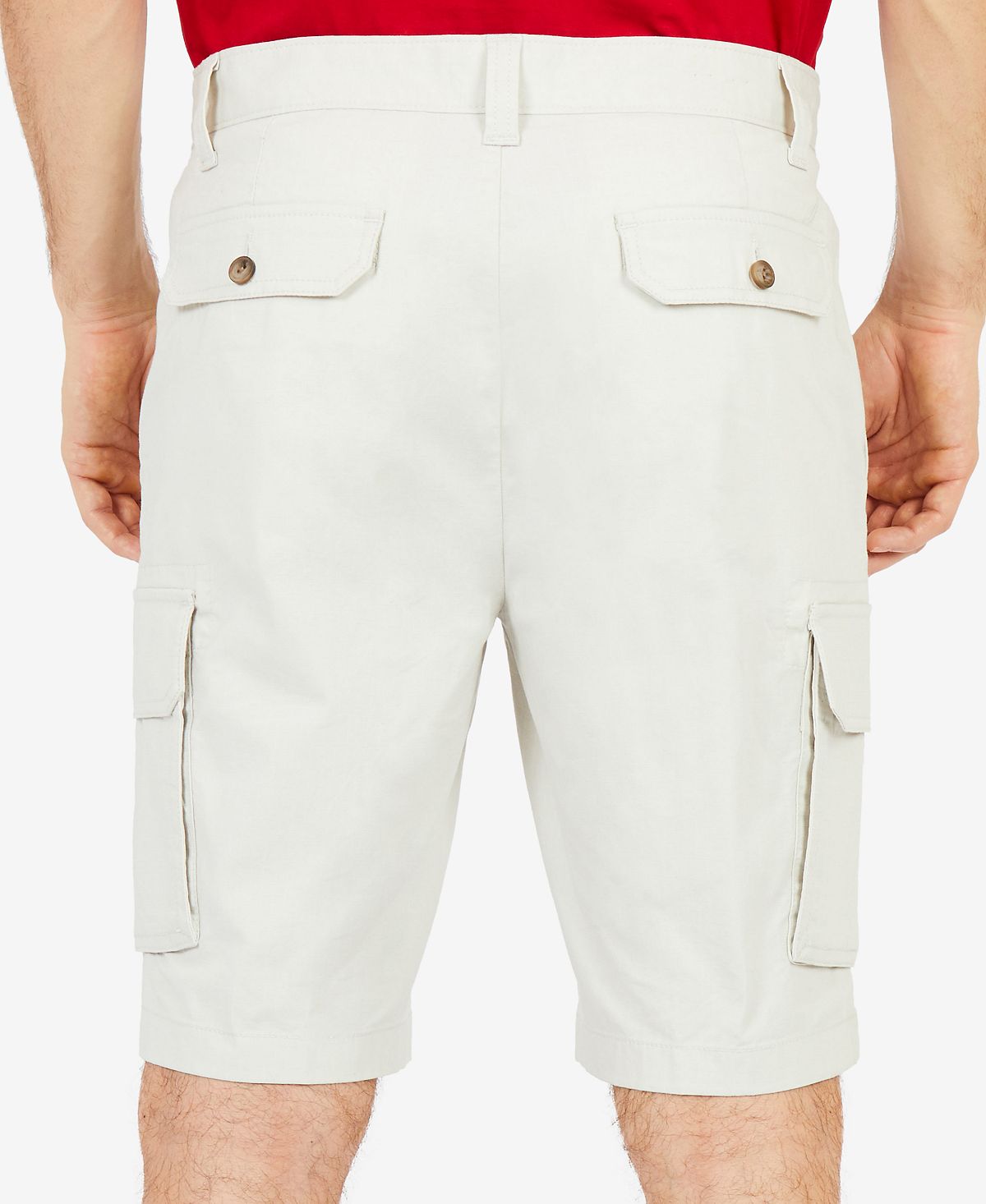 Nautica 10" Stretch Ripstop Cargo Short Nautica Stone