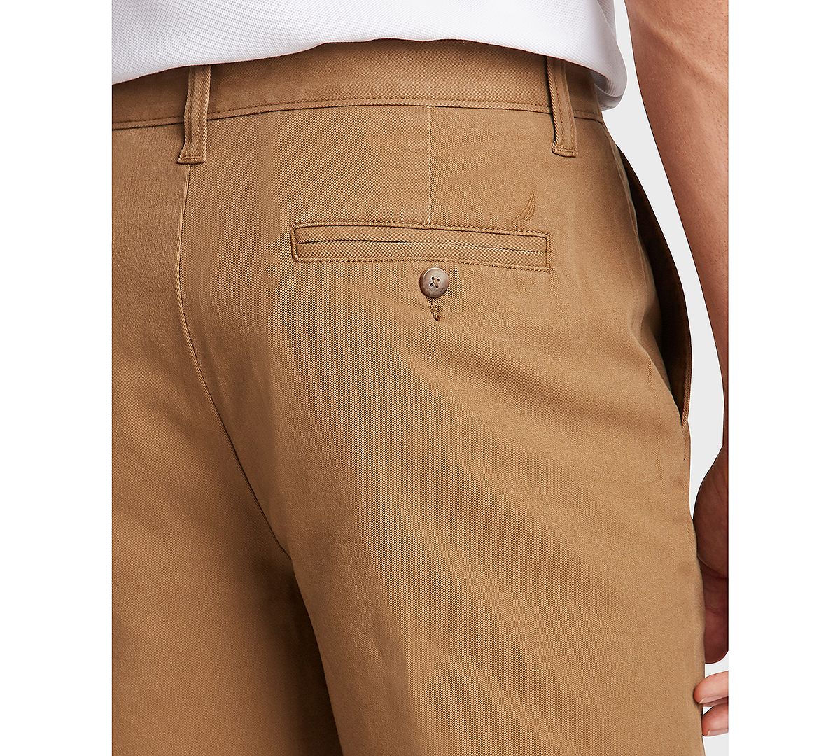 Nautica 8.5" Stretch Classic-fit Deck Shorts Oyster Brown