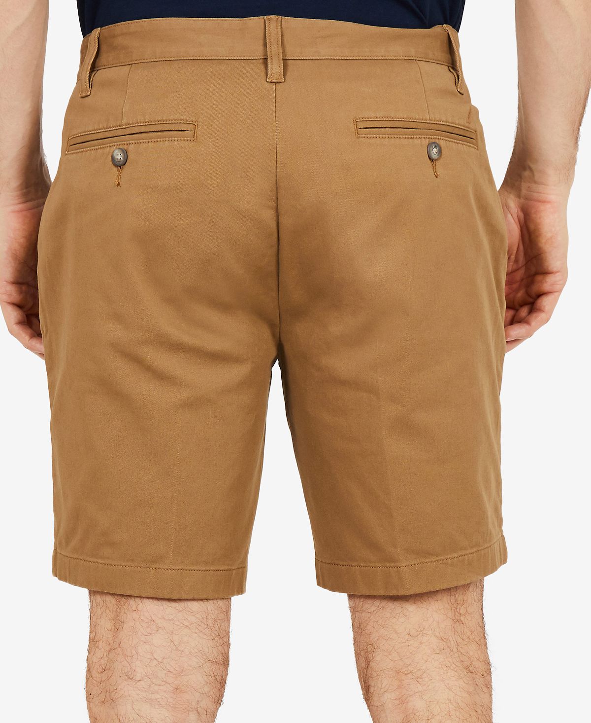 Nautica 8.5" Stretch Classic-fit Deck Shorts Oyster Brown