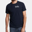 Nautica Big & Tall Maritime Sailing Logo Graphic T-shirt Navy