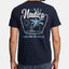 Nautica Big & Tall Maritime Sailing Logo Graphic T-shirt Navy