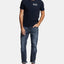 Nautica Big & Tall Maritime Sailing Logo Graphic T-shirt Navy
