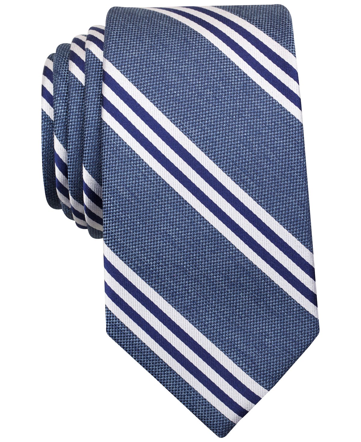 Nautica Bilge Striped Tie Navy
