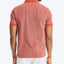 Nautica Classic Fit Jaspe Pocket Polo Ocean Garnet