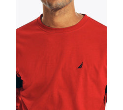 Nautica Colorblocked Pajama Top Nautica Red thumbnail 3