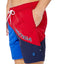 Nautica Diagonal Colorblock 8" Swim Trunks Nautica Red