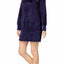 Nautica Eclipse Plush Textured Hooded Sleep Shirt