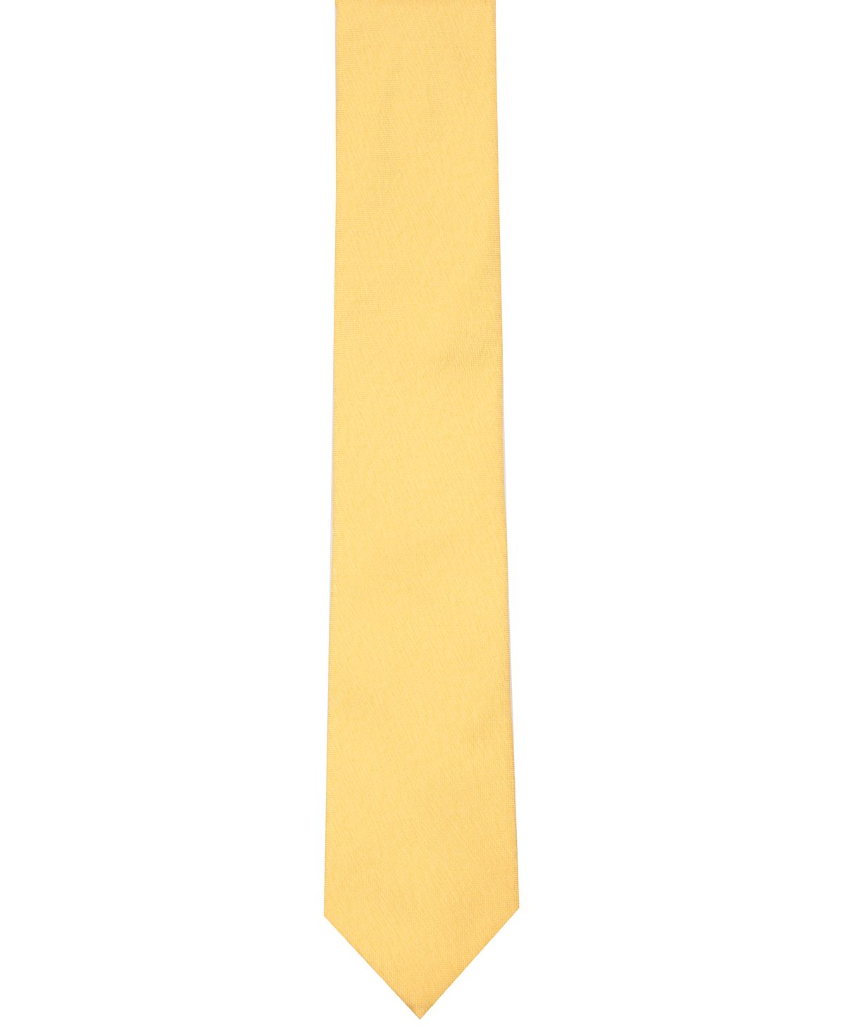 Nautica Erna Solid Slim Silk Tie Yellow