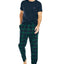 Nautica Flannel Pajama Set Navy