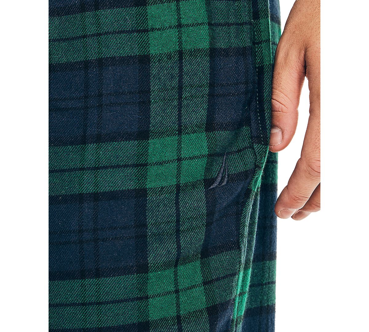 Nautica Flannel Pajama Set Navy