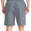 Nautica Gray Plaid Pajama Shorts Navy