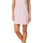 Nautica Heather-Pink Striped Knit Sleepshirt