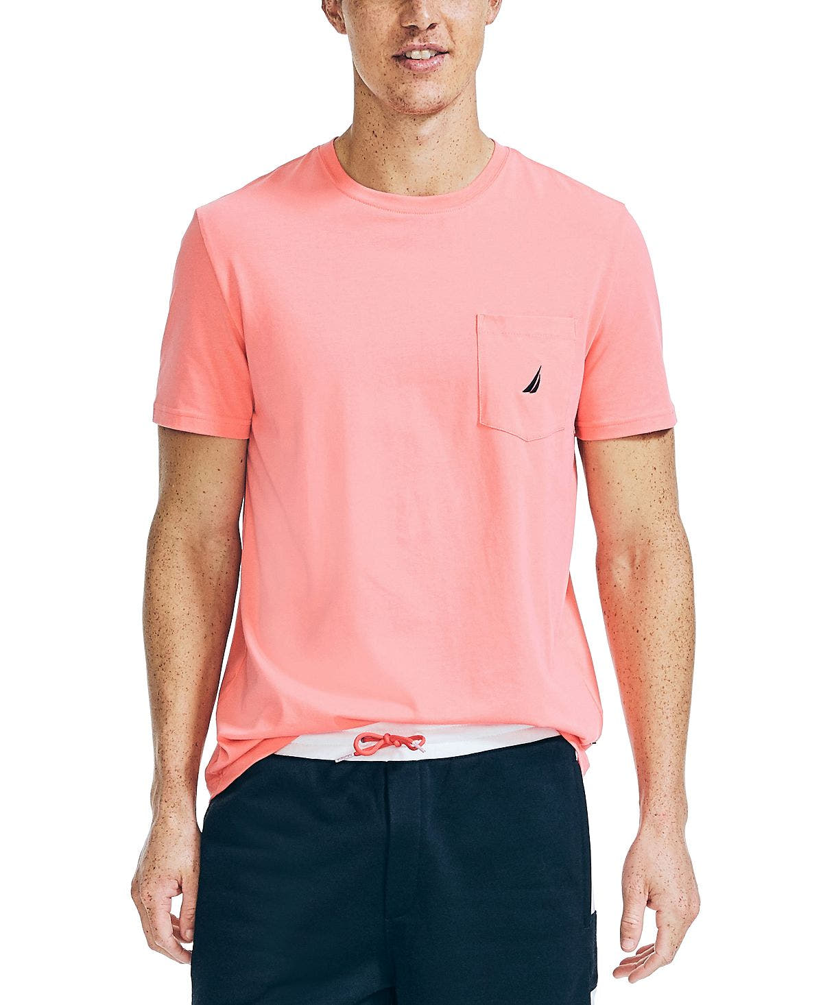 Nautica J-class Pocket T-shirt Sugar Coral
