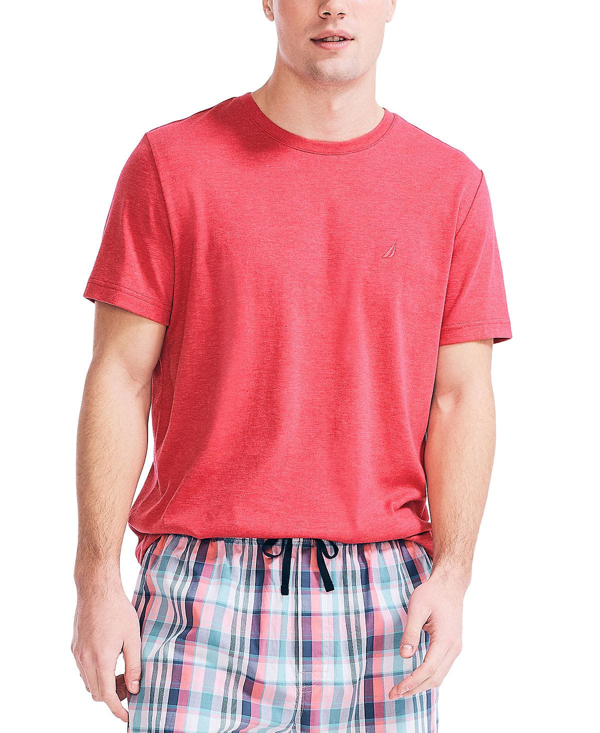 Nautica J-class Sleep T-shirt Raspberry Wine