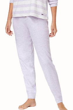 Nautica Lavender Jogger Pajama Pant thumbnail 2