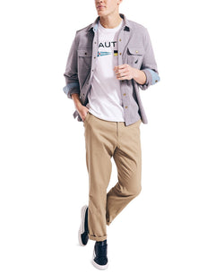 Nautica Logo And Flag T-shirt Bright White thumbnail 2