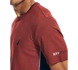 Nautica Navtech Performance Colorblock T-shirt Red Combo thumbnail 3