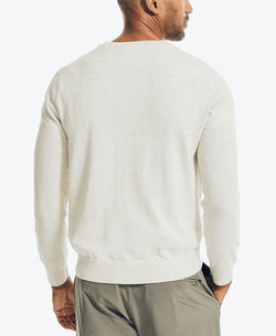 Nautica Navtech V-neck Sweater Oatmeal Heather thumbnail 4