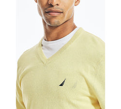Nautica Navtech V-neck Sweater Pale Banana thumbnail 2