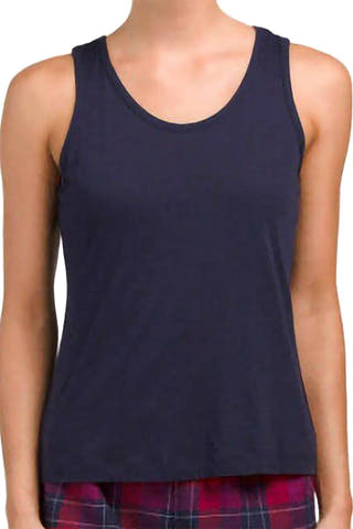 Nautica Navy Classic Soft Lounge Tank