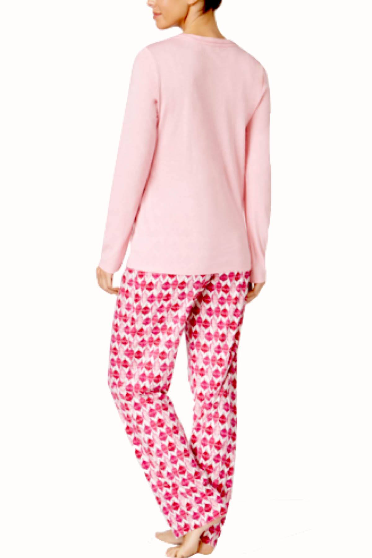 Nautica Pink Ornaments Pajama 2-Piece Set