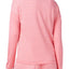 Nautica Pink-Stripe French-Terry Lounge Top