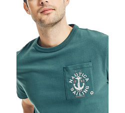 Nautica Pocket-graphic Shirt Deep Atlantic thumbnail 3