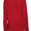 Nautica Red Cotton-Blend V-Neck Lounge Top