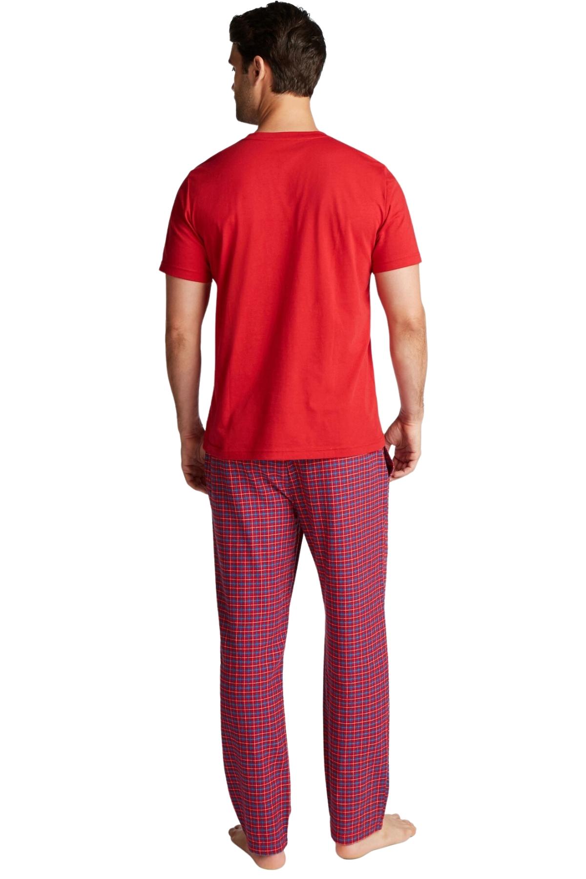 Nautica Red Plaid Pajama Set