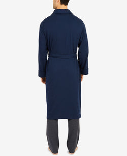 Nautica Shawl-collar Robe Marine Navy thumbnail 2