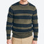 Nautica Striped Sweater Forest Night Heather