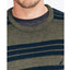 Nautica Striped Sweater Forest Night Heather