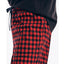 Nautica Sustainably Crafted Cozy Fleece Pants Nautica Red Plaid
