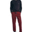 Nautica Sustainably Crafted Cozy Fleece Pants Nautica Red Plaid