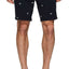 Nautica True-Navy Flag-Print Critter Deck Short