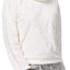 Nautica Vanilla Plush Textured Lounge Top