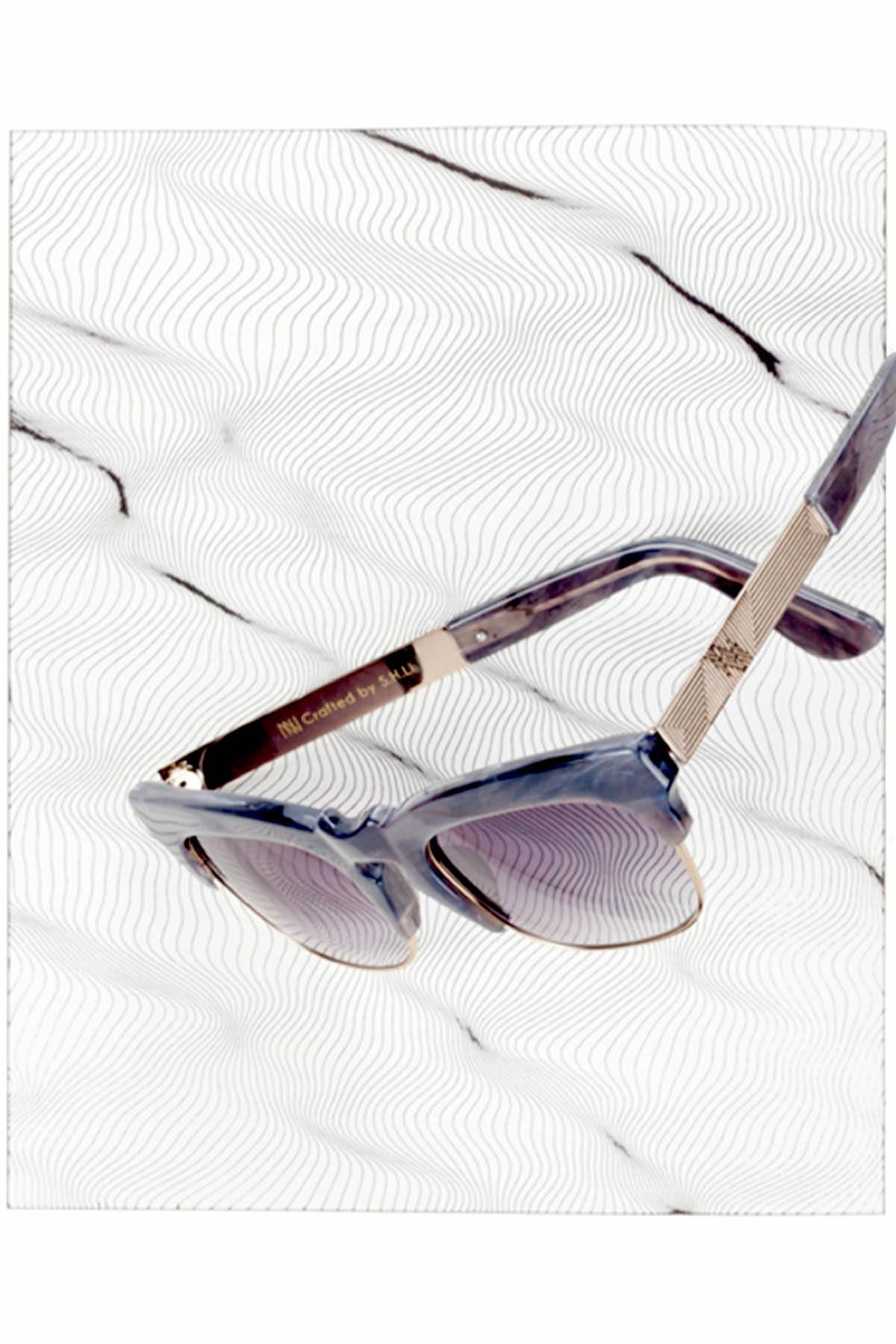 Neo-Ne Grey Marble Torii Sunglasses