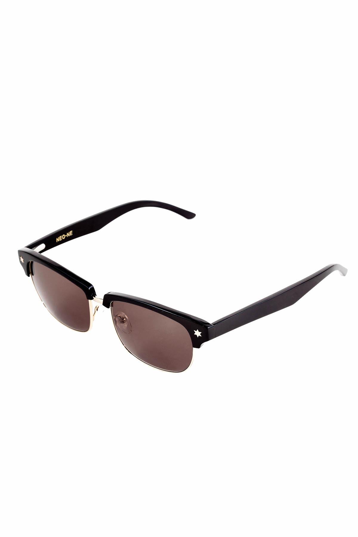 Neo-Ne Ivory Black U+2721 Sunglasses