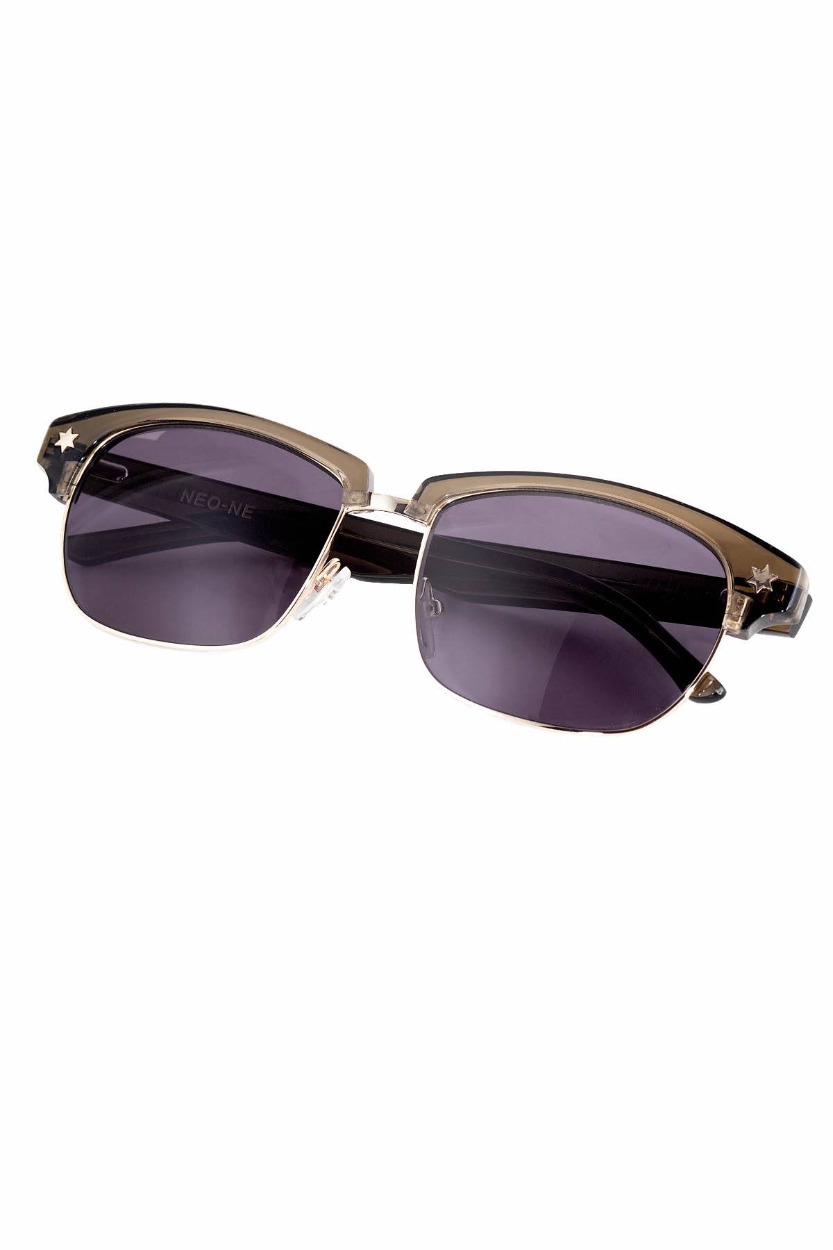 Neo-Ne Olive Green U+2721 Sunglasses