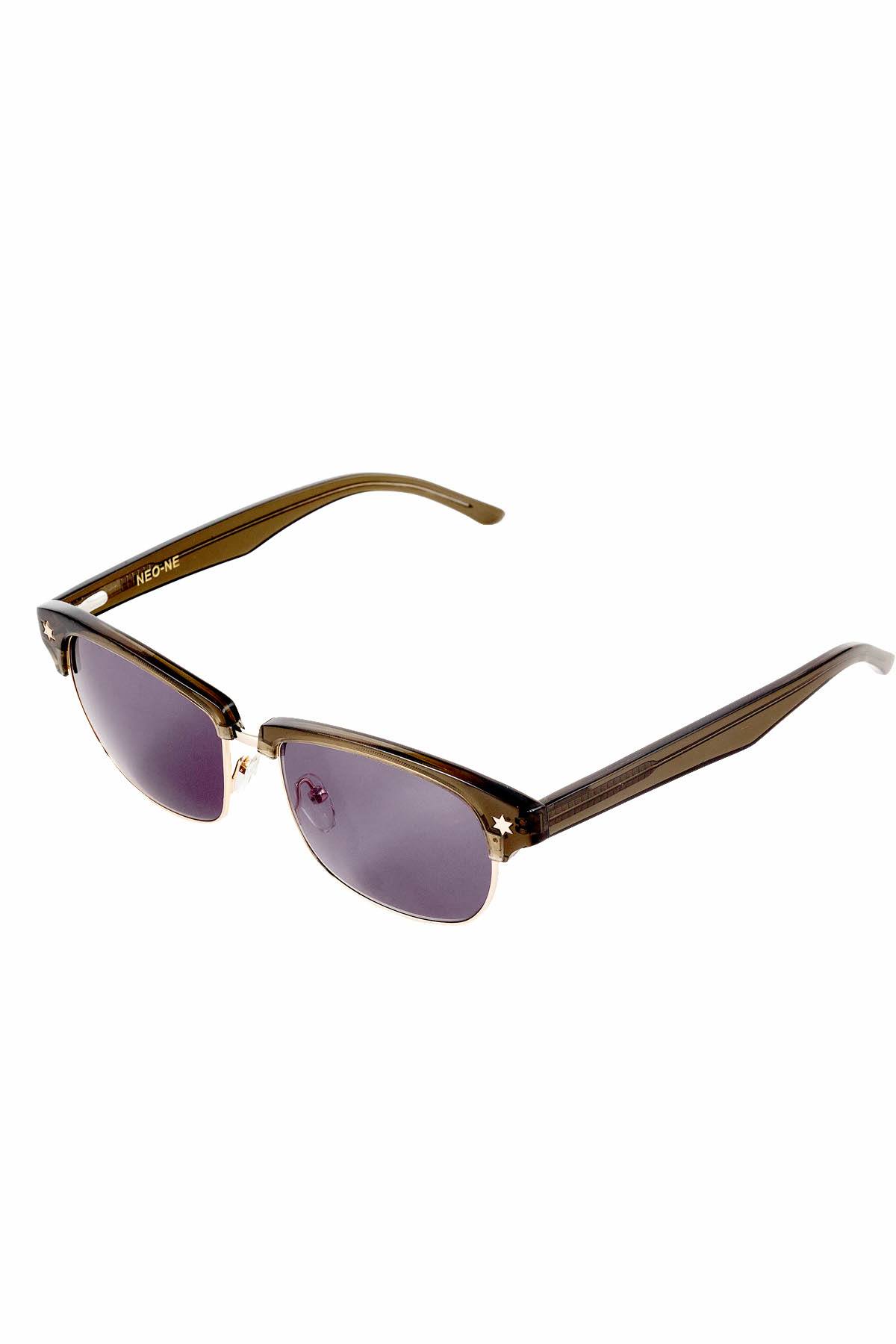 Neo-Ne Olive Green U+2721 Sunglasses