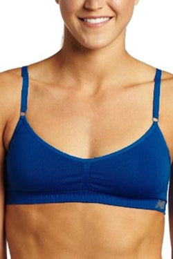 New Balance Blue Athletic Bra thumbnail 1