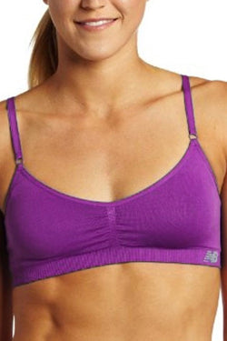 New Balance Bright Violet Athletic Bra thumbnail 1