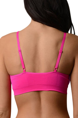 New Balance Pink Glo Athletic Bra thumbnail 3