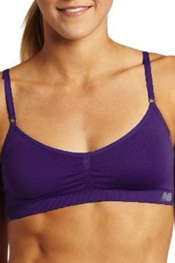 New Balance Violet Athletic Bra thumbnail 1