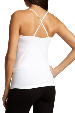 New Balance White Sport Camisole thumbnail 2