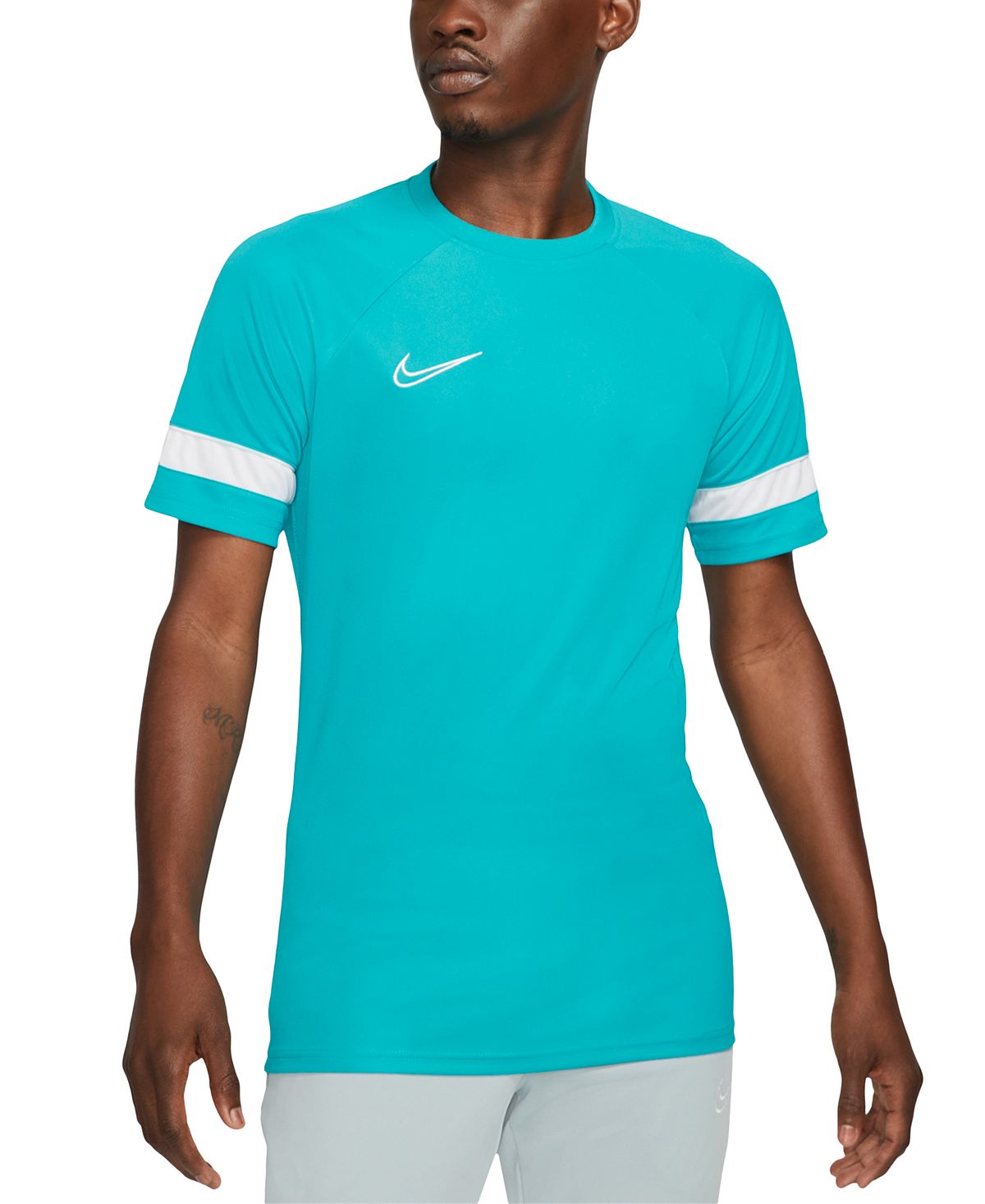 Nike Academy Soccer T-shirt Aquamarine