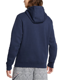 Nike Americana Dual Logo Hoodie Obsidian thumbnail 2