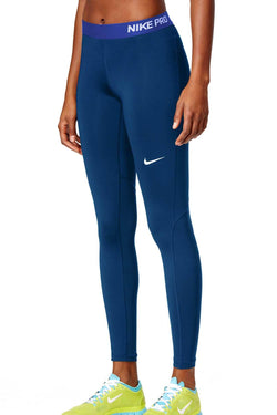 Nike Binary Blue/Pure Platinum Pro Legging thumbnail 1